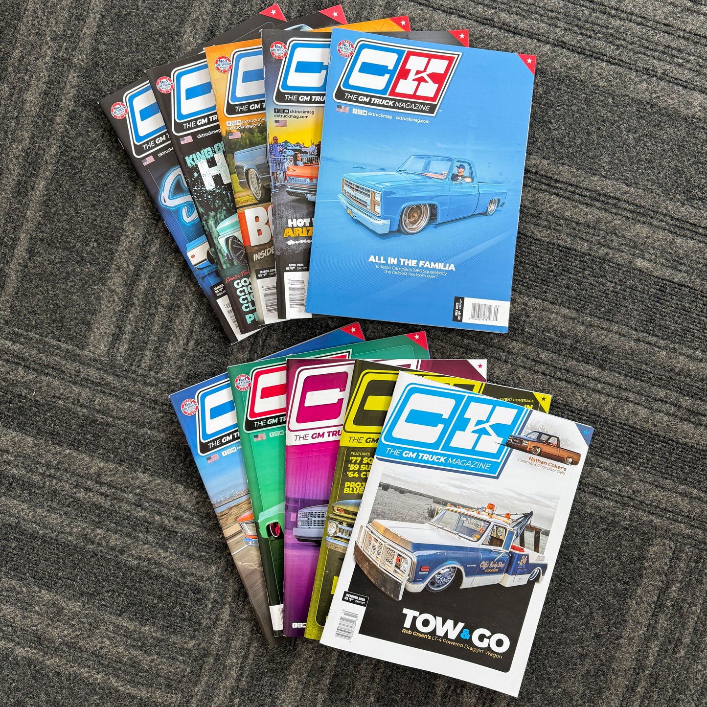 CK Truck Magazine 2025 Complete Box Set