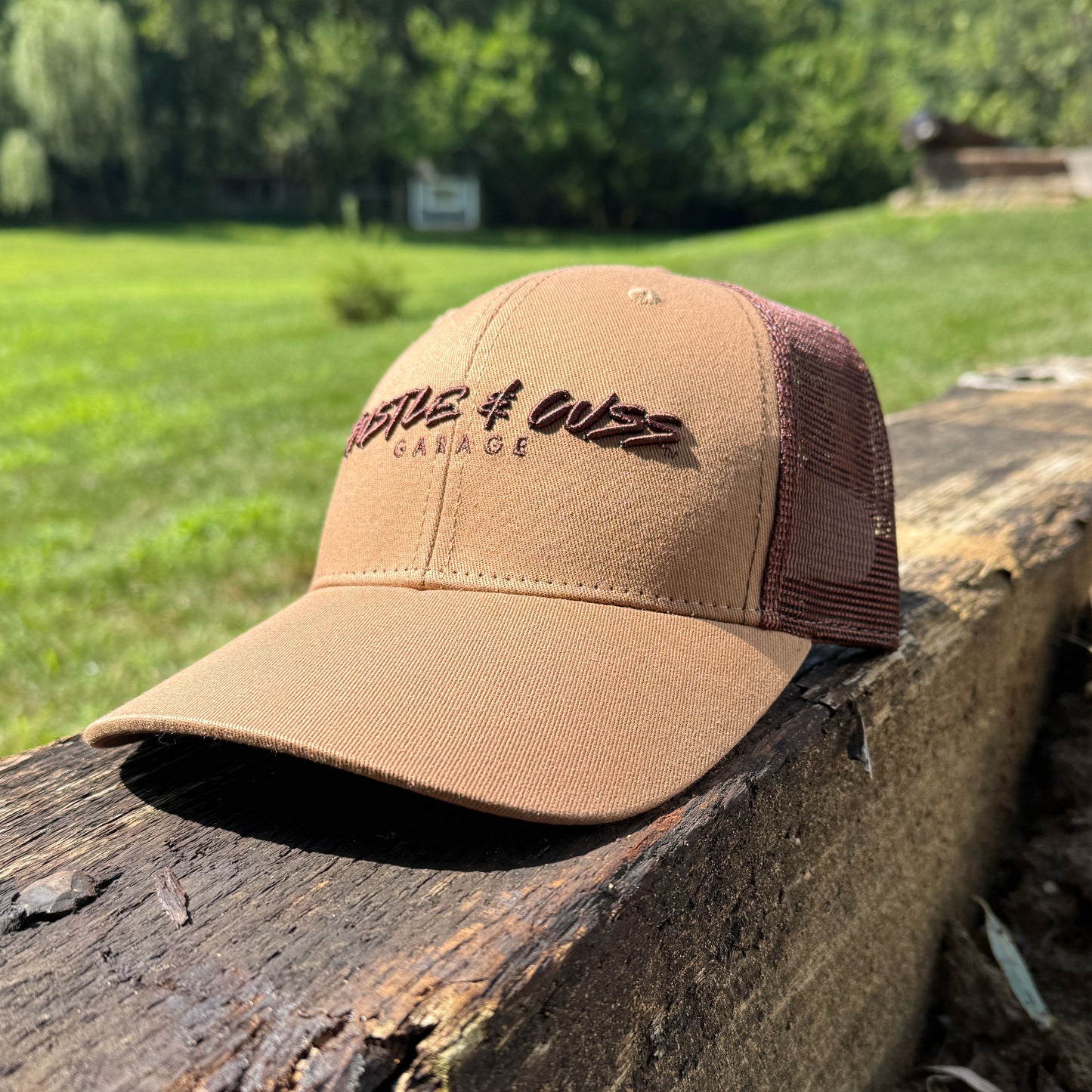 Hustle & Cuss Garage "Workwear" Snap Back Hat