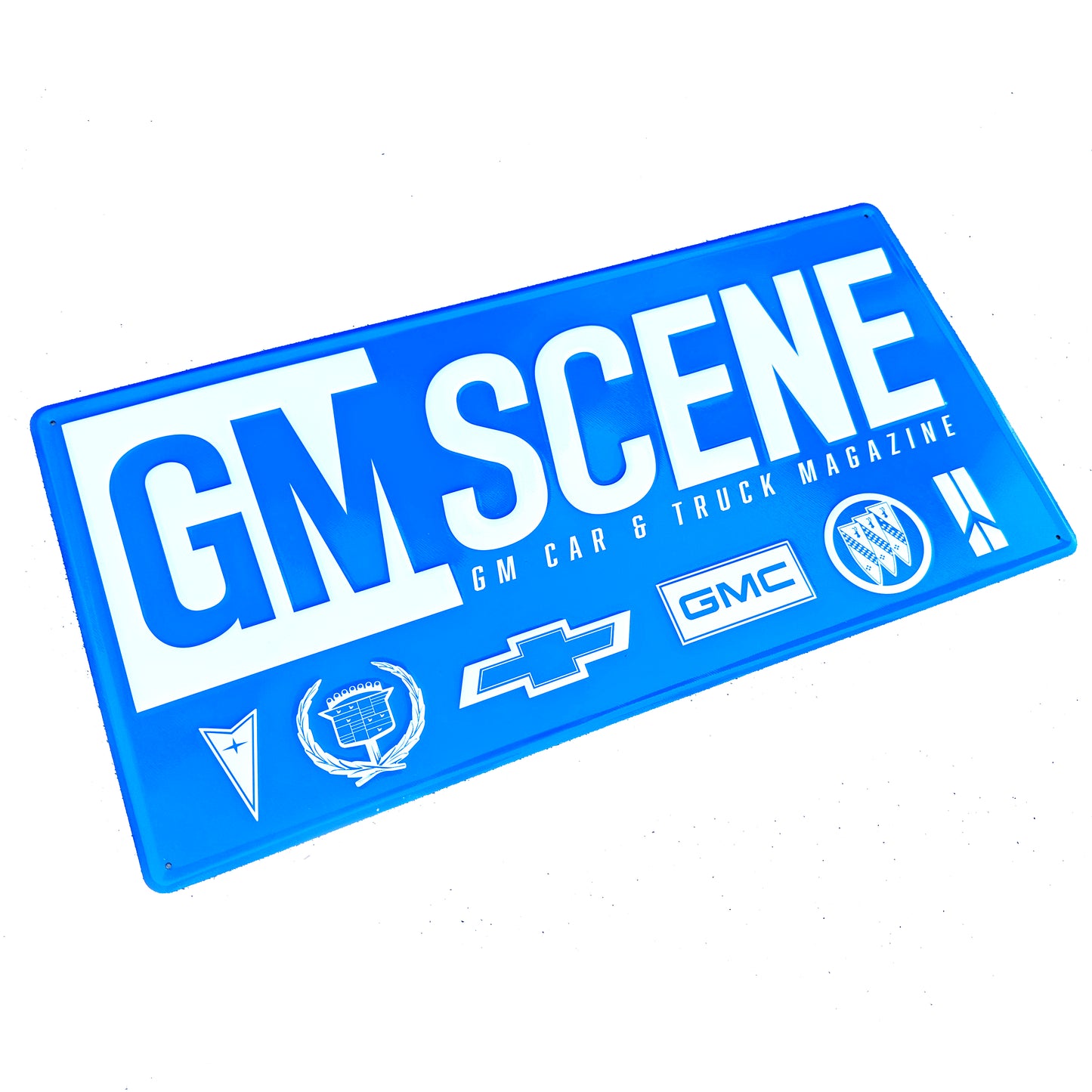 GM Scene Magazine® Official Garage Sign