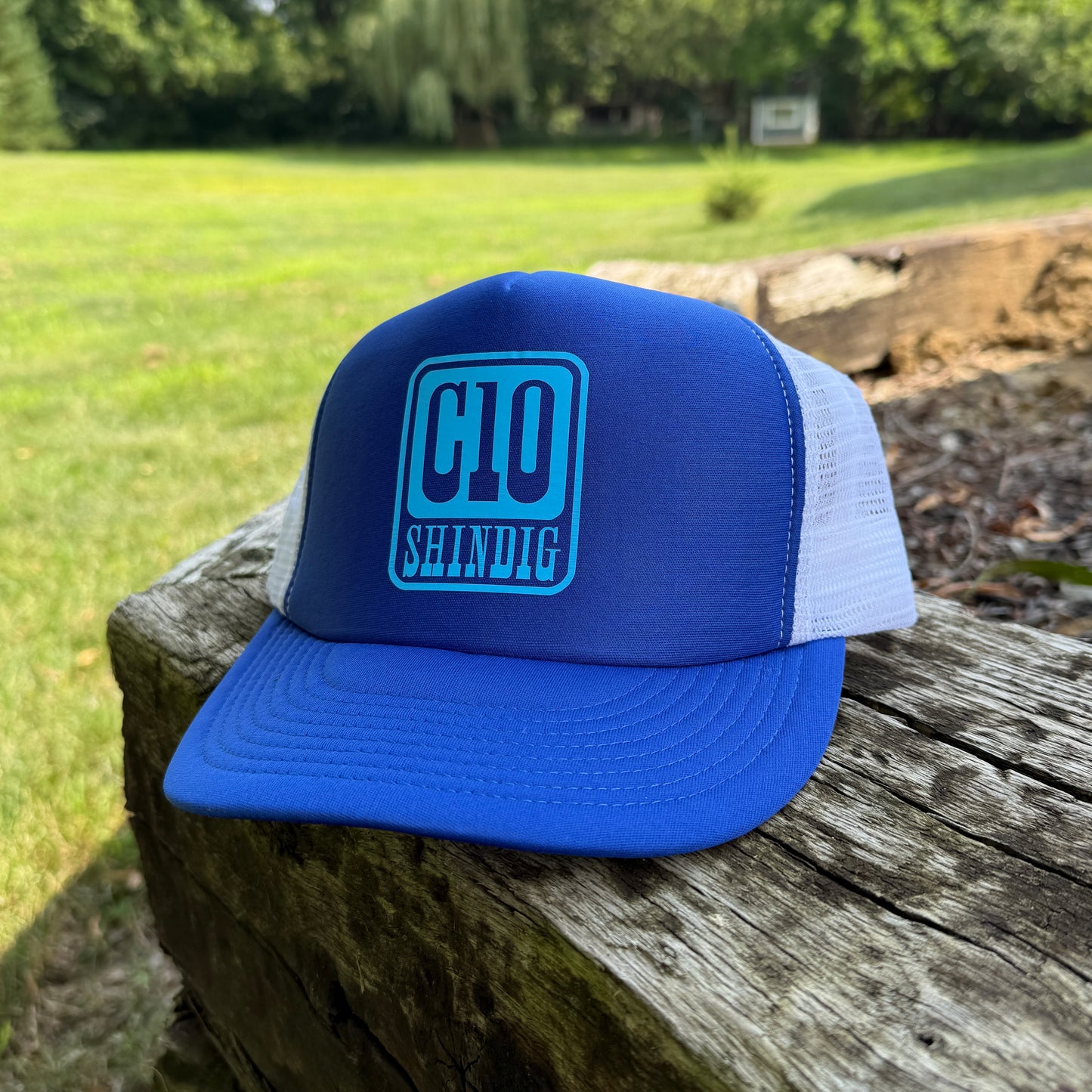 C10 Shindig® Blue-Blue Foam/Mesh Snap Back Hat