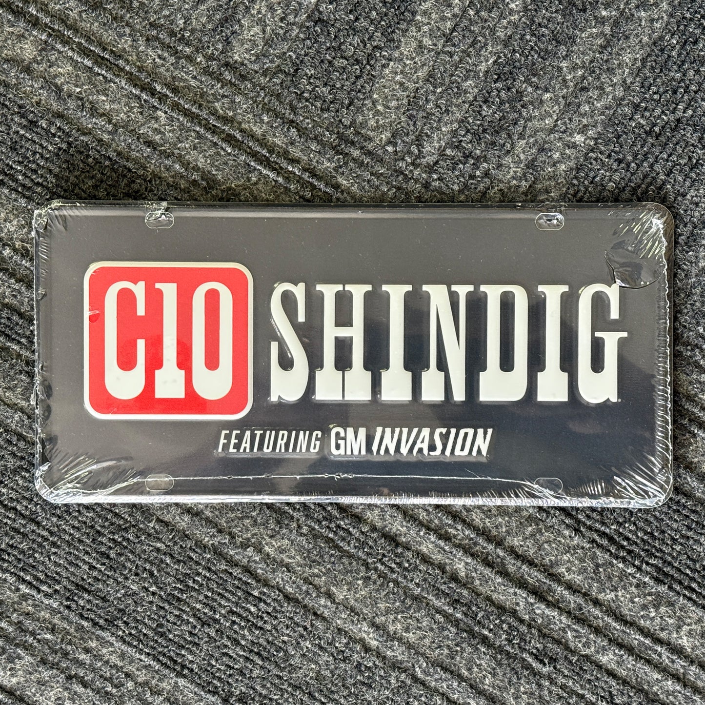 C10 Shindig® & GM Invasion Official License Plate