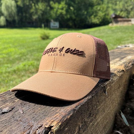 Hustle & Cuss Garage "Workwear" Snap Back Hat