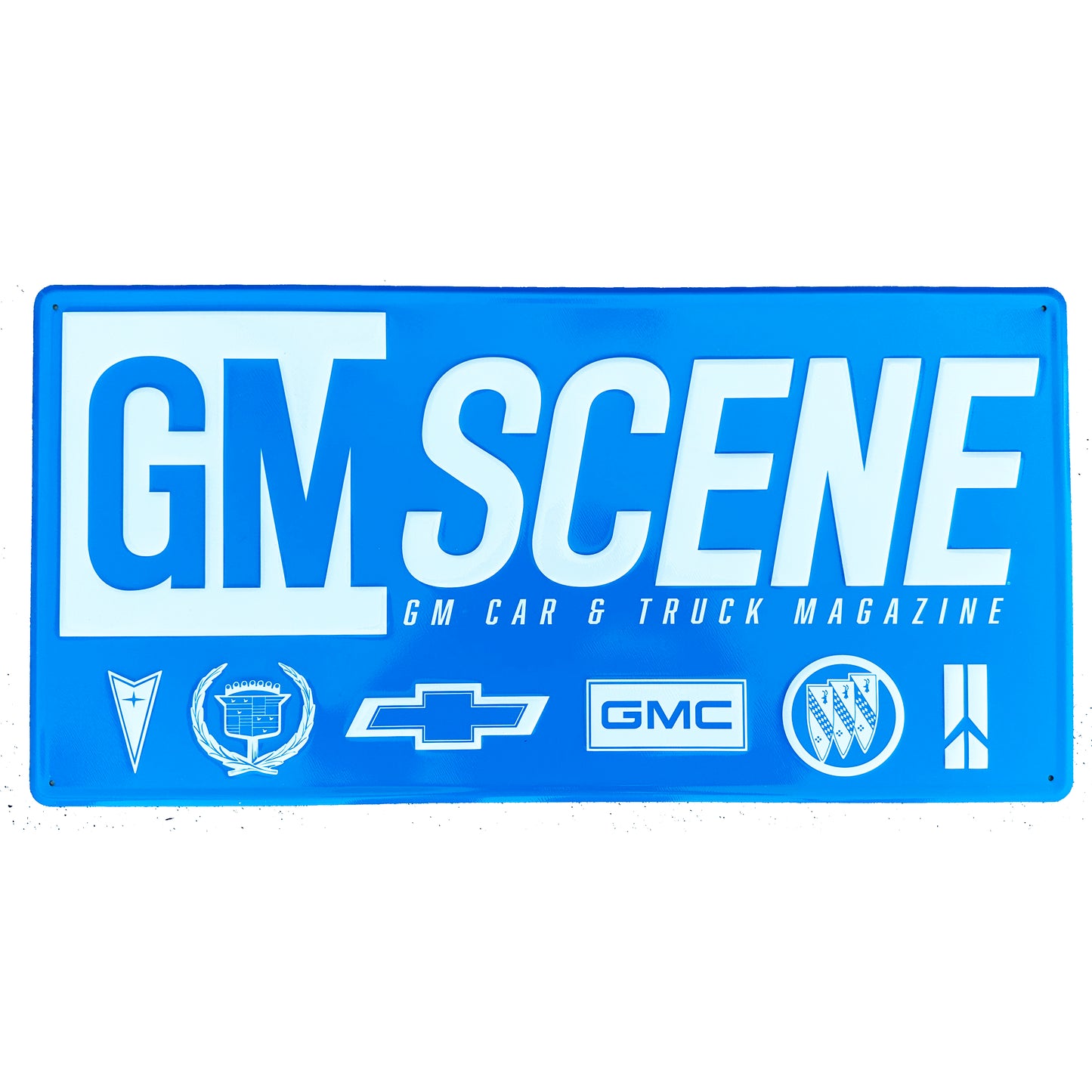 GM Scene Magazine® Official Garage Sign