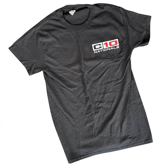 C10 Nationals® Standard Black T-Shirt