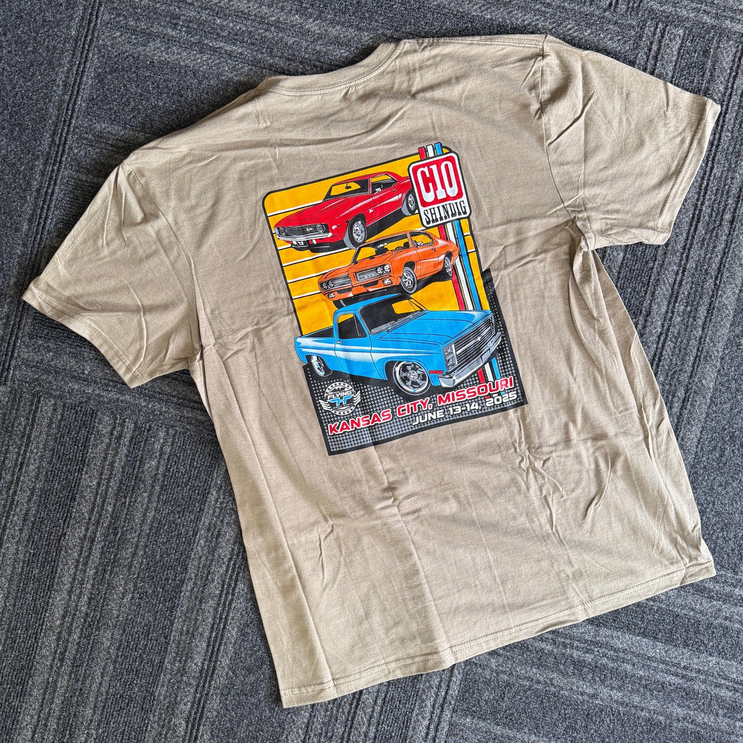 C10 Shindig® 2025 Sand Tan T-Shirt