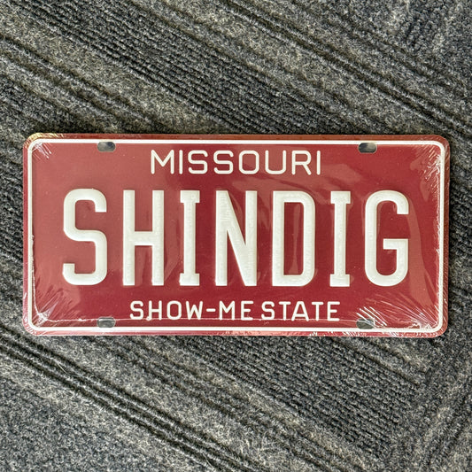 C10 Shindig® MO State License Plate